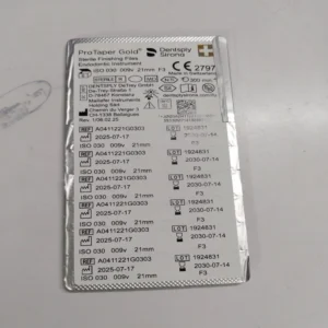 Dentsply Protaper Gold Rotary Files 25mm : 6 Files