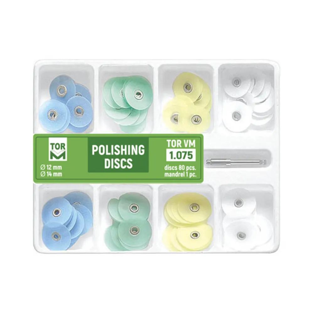 Tor Vm Polishing Discs Kit No. 1.075 (81pieces)